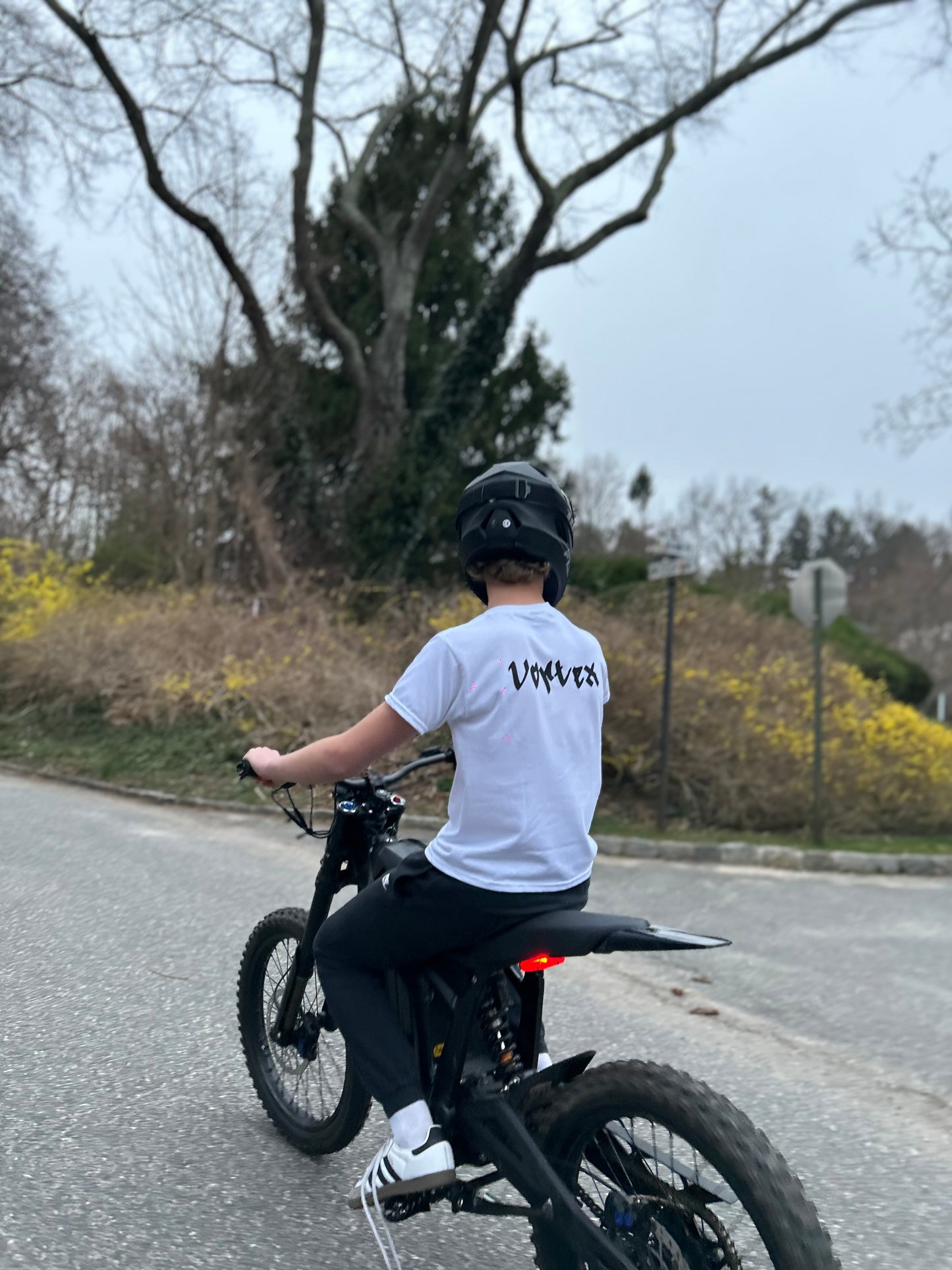 Vortex Racing tee white